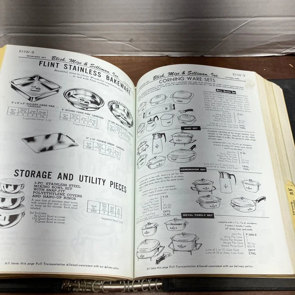 Blish Mize Silliman Hardware Catalog 1963 Atchison Kansas Wholesale Price List